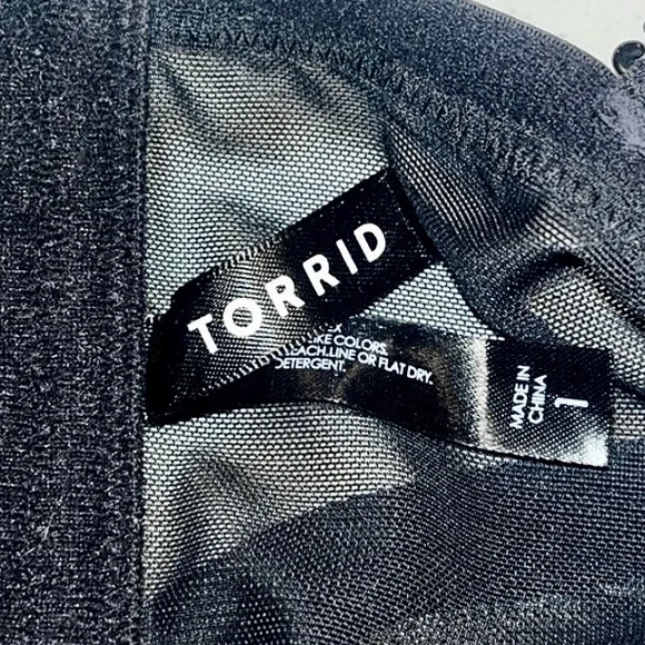 Torrid Curve Black Floral Lace Nude Full Coverage Balconette Bra NWOT - Picture 12 of 14